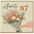 Auntie 87th Birthday Card, Floral Bouquet Birthday Card