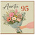 Auntie 95th Birthday Card, Floral Bouquet Design