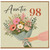 Auntie 98th Birthday Card, Floral Bouquet Design