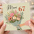 Mum 67th Birthday Card, Floral Bouquet Card for Mum