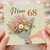 68th Birthday Card for Mum, Floral Bouquet Design