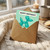 Funny Balloon Dog Happy Birthday Card - 'HAPPY BIRTHDAY! I MADE YOU A PRESENT' - Teal Balloon Animal Joke Design for Friends, Family, Him or Her