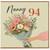 Nanny 94th Birthday Card, Floral Bouquet Card