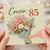 Cousin 85th Birthday Card, Floral Bouquet Birthday Card