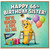 66th Birthday Sister Card, Funny Ripe Old Age Party Card