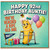 92nd Birthday Card for Auntie, Happy 92nd Birthday Auntie Funny Birthday Card