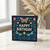Happy Birthday Card - Butterfly and Dragonflies with Floral Folk Art on Dark Background - Nature-Themed Greeting for Her, Him, Friends or Family