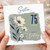 Sister 75th Birthday Card, 75 Today Happy Birthday Floral Card