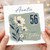 Auntie 56th Birthday Card, Happy Birthday Floral Card for Auntie