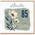 Auntie 85th Birthday Card, Happy Birthday Floral Card