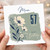 Mum 57th Birthday Card, Happy Birthday Floral Card for Mum