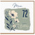 Mum 72nd Birthday Card, Floral Happy 72 Today Birthday Card