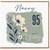 Nanny 95th Birthday Card, Happy Birthday Floral Card