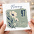 Nanny 97th Birthday Card, Floral Happy Birthday Card