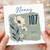 Nanny 107th Birthday Card, Happy Birthday Today Floral Card