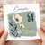 Cousin 54th Birthday Card, Happy 54 Today Floral Birthday Card