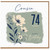 Cousin 74th Birthday Card, Happy Birthday Floral Birthday Card