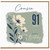 91st Birthday Card for Cousin, Happy 91 Today Birthday Card