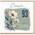 Cousin 93rd Birthday Card, Happy Birthday Floral Card