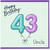 Uncle 43rd Birthday Card