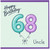 Uncle 68th Birthday Card