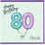 Uncle 80th Birthday Card