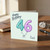 Dad 46th Birthday Card, Happy Birthday Balloon Number 46 Card