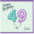 Dad 49th Birthday Card