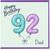 Dad 92nd Birthday Card