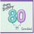 Granddad 80th Birthday Card
