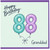 Granddad 88th Birthday Card, Happy Birthday Balloon Number Card