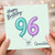 Granddad 96th Birthday Card, Happy Birthday Balloon Number 96 Card