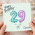 29th Birthday Card for Cousin, Happy Birthday Cousin Card