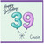 39th Birthday Card for Cousin