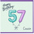 57th Birthday Cousin Card