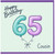 Cousin 65th Birthday Card