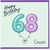 Cousin 68th Birthday Card