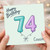 74th Birthday Cousin Card