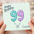 Cousin 99th Birthday Card, Happy Birthday Balloon Number Card