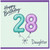 Daughter 28th Birthday Card