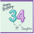 34th Birthday Card for Daughter