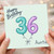 36th Birthday Card for Auntie