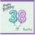 Auntie 38th Birthday Card