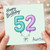 Auntie 52nd Birthday Card