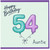 Auntie 54th Birthday Card