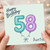 Auntie 58th Birthday Card