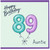 Auntie 89th Birthday Card