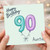 Auntie 90th Birthday Card, Happy Birthday 90 Card