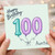 Auntie 100th Birthday Card