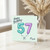 57th Birthday Card for Mum, Happy Birthday 57 Balloon Design